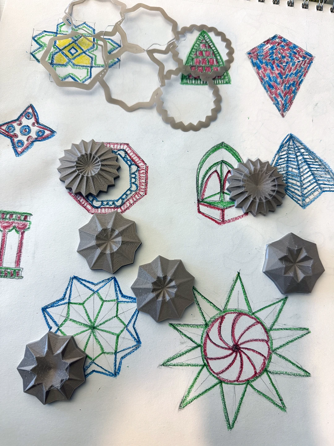 Process-sketch-and-3d-printed-tokmeh